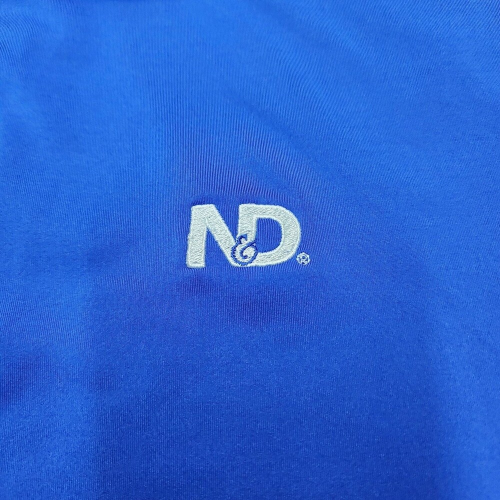 Footjoy Polo Shirt Men's Royal  Blue Short Sleeve Size L - Picture 5 of 12